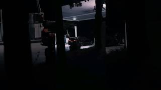 The stealth mode!  | Edit • @supramarkfour  | Black Toyota Supra mk4 at the gas station! 