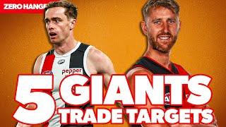 GWS Giants Top 5 Trade Targets | Zero Hanger TV