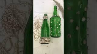 Sea shells  bottle DIY#diy#easydiyideas  #DIY Rabiya