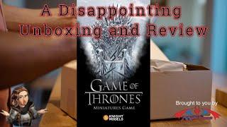 Unboxing Knight Models Game of Thrones Miniatures Game