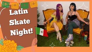 Latin Skate Night ! Roller Rink Vlog 