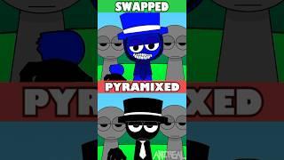 Incredibox Sprunki Pyramixed NEW SWAPPED Vs Sprunki Pyramixed OG *HAPPY VERSION*