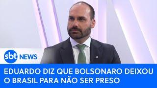 Eduardo diz que Bolsonaro deixou o Brasil para não ser preso | Perspectivas