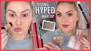 Testing HYPED Makeup  Full Face LUXURY & HIGH END First Impressions