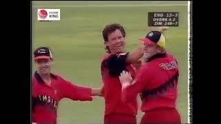 Eddo Brandes Odi Hattrick in Harare | England Tour Of Zimbabwe 1996-97