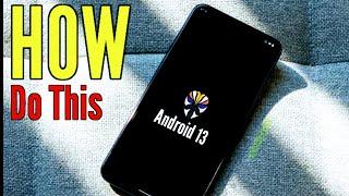 Can i ROOT Android 13? [Full step]