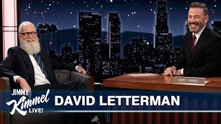 David Letterman on Jimmy Hosting the Oscars, Being in LA and Bono & The Edge Writing a Song for Him