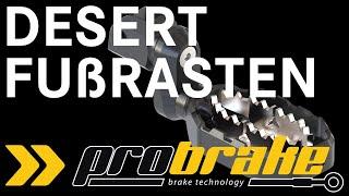 probrake DESERT Fußrasten