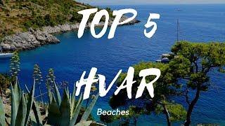 TOP 5 BEACHES ON HVAR