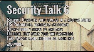 Security Talk 6: Bleeping Computer sued for a negative review and more