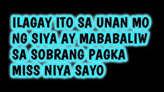 MABABALIW SIYA SA SOBRANG PAGKA MISS NIYA SAYO