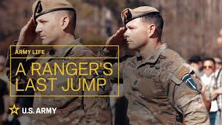 Experience the last airborne jump of a U.S. Army Ranger | U.S. Army