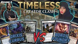 MTG Timeless | Grixis Lurrus vs Boros Foundry | Timeless Creator Clash | Round 2