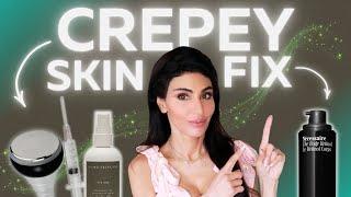 How To Fix CREPEY SKIN | Dermatologist Tips