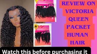 Best single drawn cheap packet hair /Victoria queen packet hair review