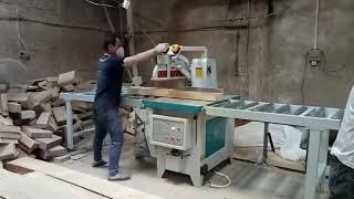 Automatic Pneumatic woodworking circular saw for wood cutting machine crosscut off saw MJ476