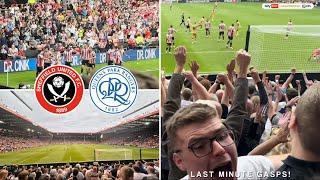 THE MOMENT QPR CAME BACK FROM 2-0 DOWN TO EARN A DRAW! | Sheffield United Vs QPR *VLOG*