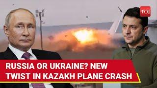 'Ukrainian Drones': Russia's New Bombshell Reveal On Azerbaijan Plane Crash In Kazakhstan