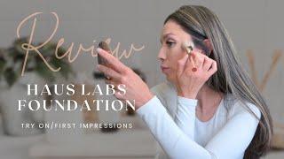 NEW HAUS LABS TRICLONE FOUNDATION REVIEW | FIRST IMPRESSIONS