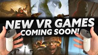 BEST NEW VR GAMES COMING SOON IN 2024!! Meta Quest 3, PSVR2 & PCVR 2024