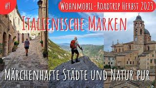 Reisebericht italienische MARKEN mit dem Wohnmobil | Piobbico , Urbino (09/2023) Herbst-Tour #9