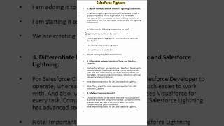 Top Salesforce LWC Interview Questions and Answers?#salesforcefighters