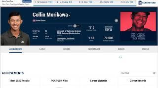 Collin Morikawa golf statistics. #Subscribe & #HitTheBell