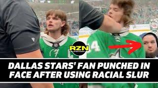 Dallas Stars’ Fan Punched for Racist Slur! Who Was In The Wrong?