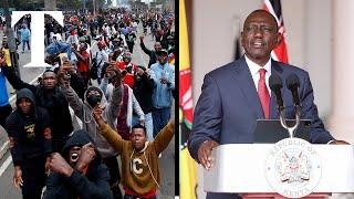 Kenya’s president Ruso sacks most of cabinet after protests