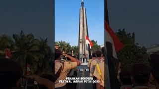 Penaikan Bendera Festival Merah Putih #tvpramuka #setiappramukaadalahpewarta #bogorberlari