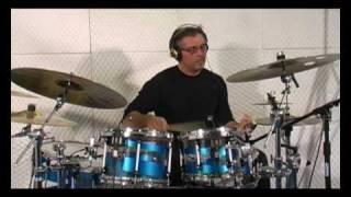 Volumedrums. Fabio Ticozzelli in studio.Angelito. [drum video]