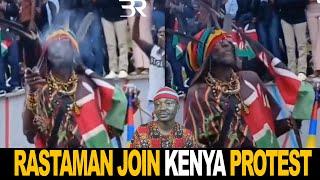 Rastaman Join Kenya Protest