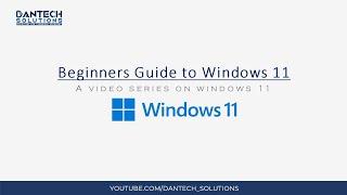 PC Set-up for Beginners - Windows Desktop Setting