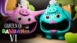 Garten of Banban 6 - CHEF PIGSTER meet TWIN SISTER (Part 9 new episodes) The Amazing Digital Circus