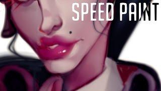 Huntress Widowmaker speedpaint - Apselene Doodles #8