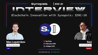 Interview. Blockchain Innovation with Synopsis: IERC-20