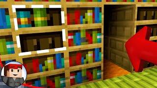 EASY Chiseled Bookshelf Secret Door in Minecraft