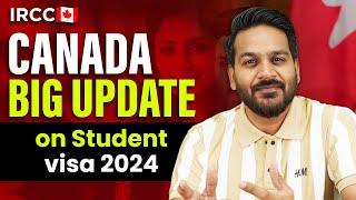 Canada Big Update on Student Visa: International Students canada | Canada Study Visa Update 2024