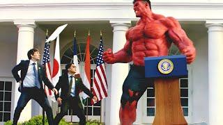 President Turns into Red Hulk & Battles Captain America – Brave New World Recap