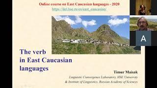 The verb in East Caucasian languages (Timur Maisak)