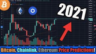 The Most Insane Cryptocurrency Price Predictions for 2021! Bitcoin, Ethereum, Chainlink Predictions