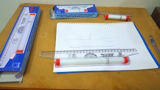 Unboxing and review of Omega ROLL N Draw, 15cm and 30 cm Ruler