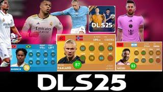 DLS 25 new update ! Player's rating 