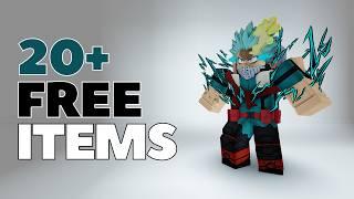 HURRY! 20+ FREE ITEM UGC ON ROBLOX ITEMS!(2024)