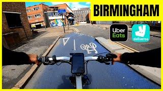 Uber Eats & Deliveroo Shift in Birmingham! Is it BUSY?