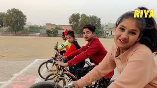 Cycle Race Challenge ‍️| New Challenge | Happy New Year | Payal Ishu kunal | Mk studio Vlog