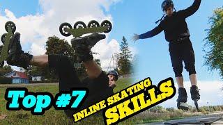 You need to get these moves || TOP 7 inline skating skills