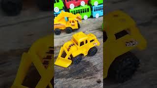 Toys car, buldozer truck