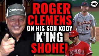 Shohei Ohtani STRUCK OUT by Kody Clemens. Roger Clemens discusses. #mlb