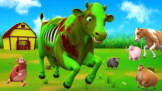 Epic Farm Rescue! Zombie Cow Stampede - Can They Save the Farm in Time?